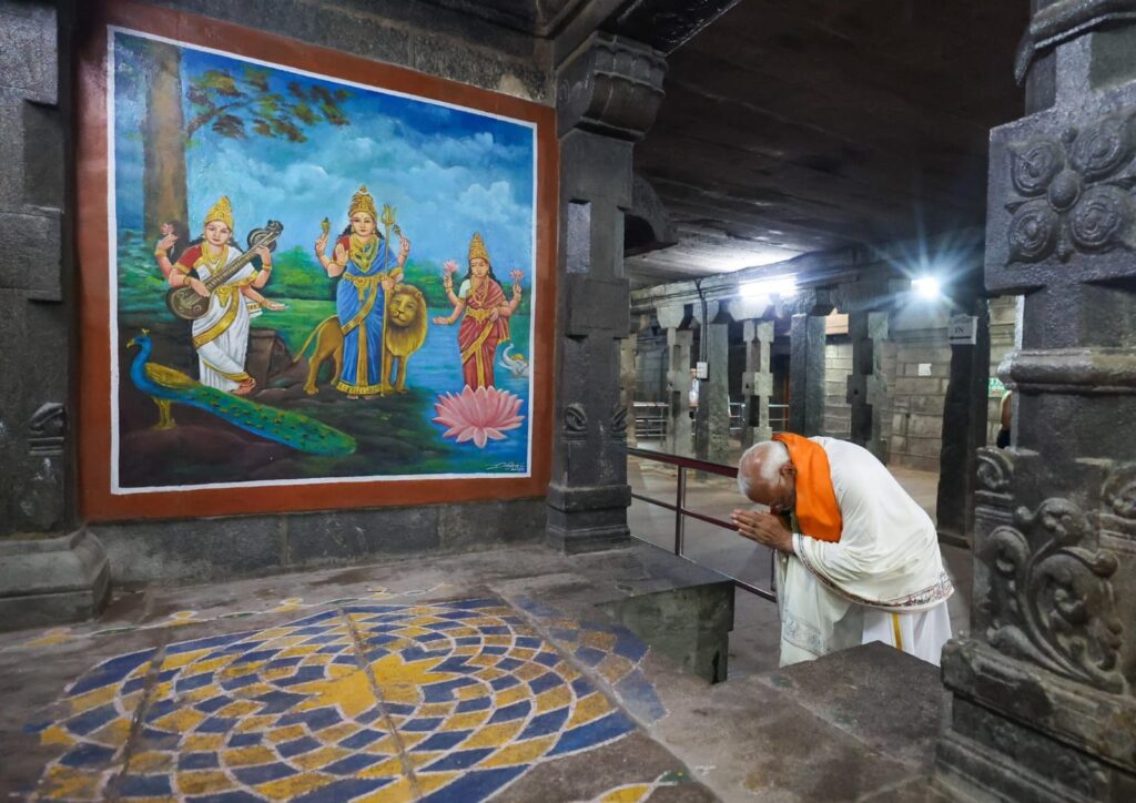 PM Modi Visits Kanniyakumari To Meditate
